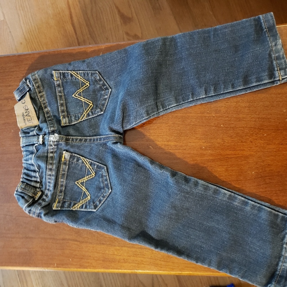 Wrangler jeans 18 mos. W/ elastic adjustable waist